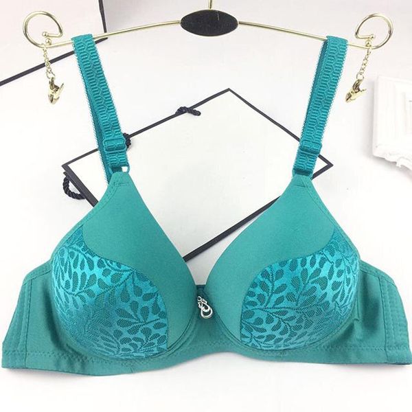 Women Wireless Push Up Bra Women Underwear Simple Brassiere Lady  Lingeries Underwear Wire Free Bralette Thin A B C Cup