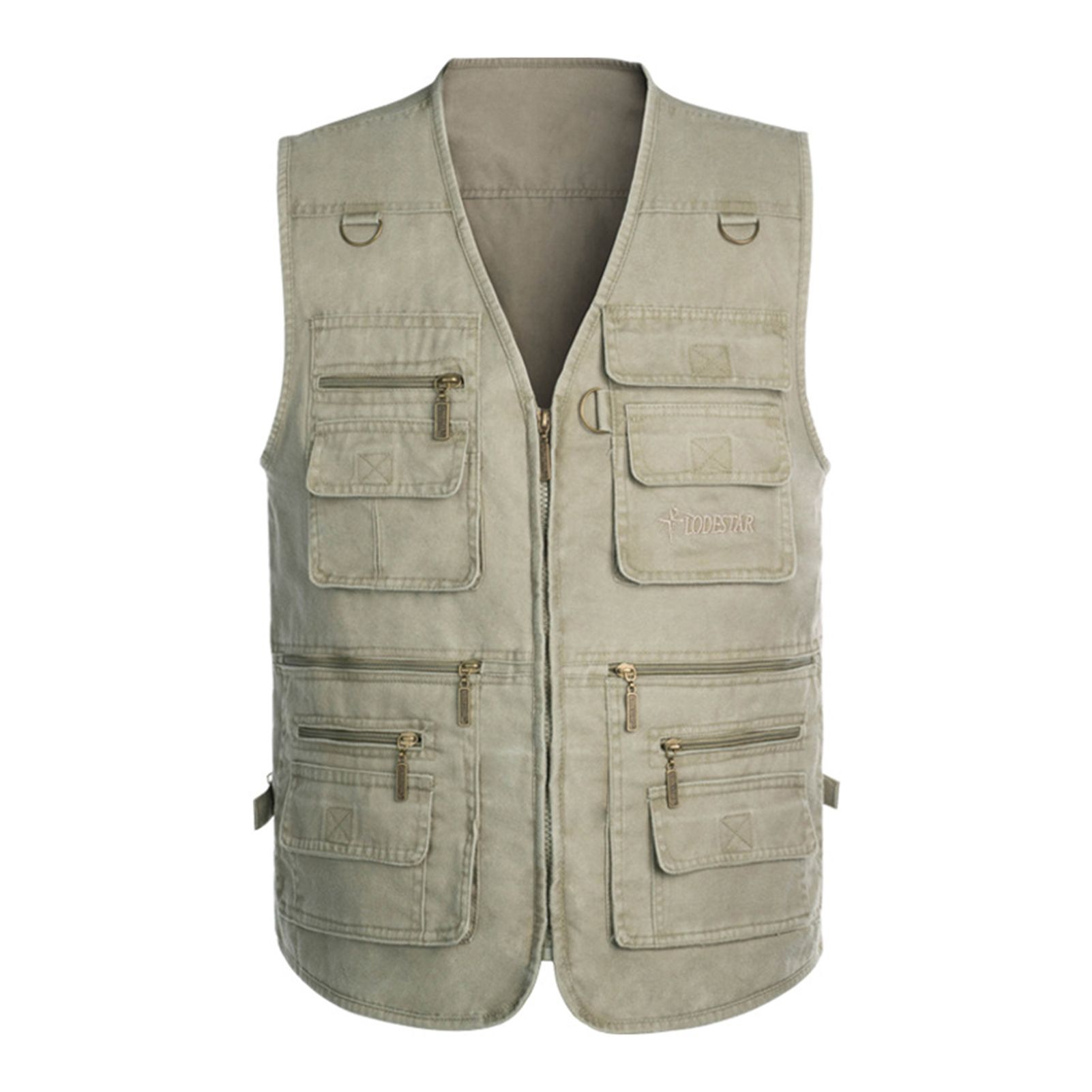 Men Waistcoat Anti-deformation Sweat Absorption Outdoor Waistcoat