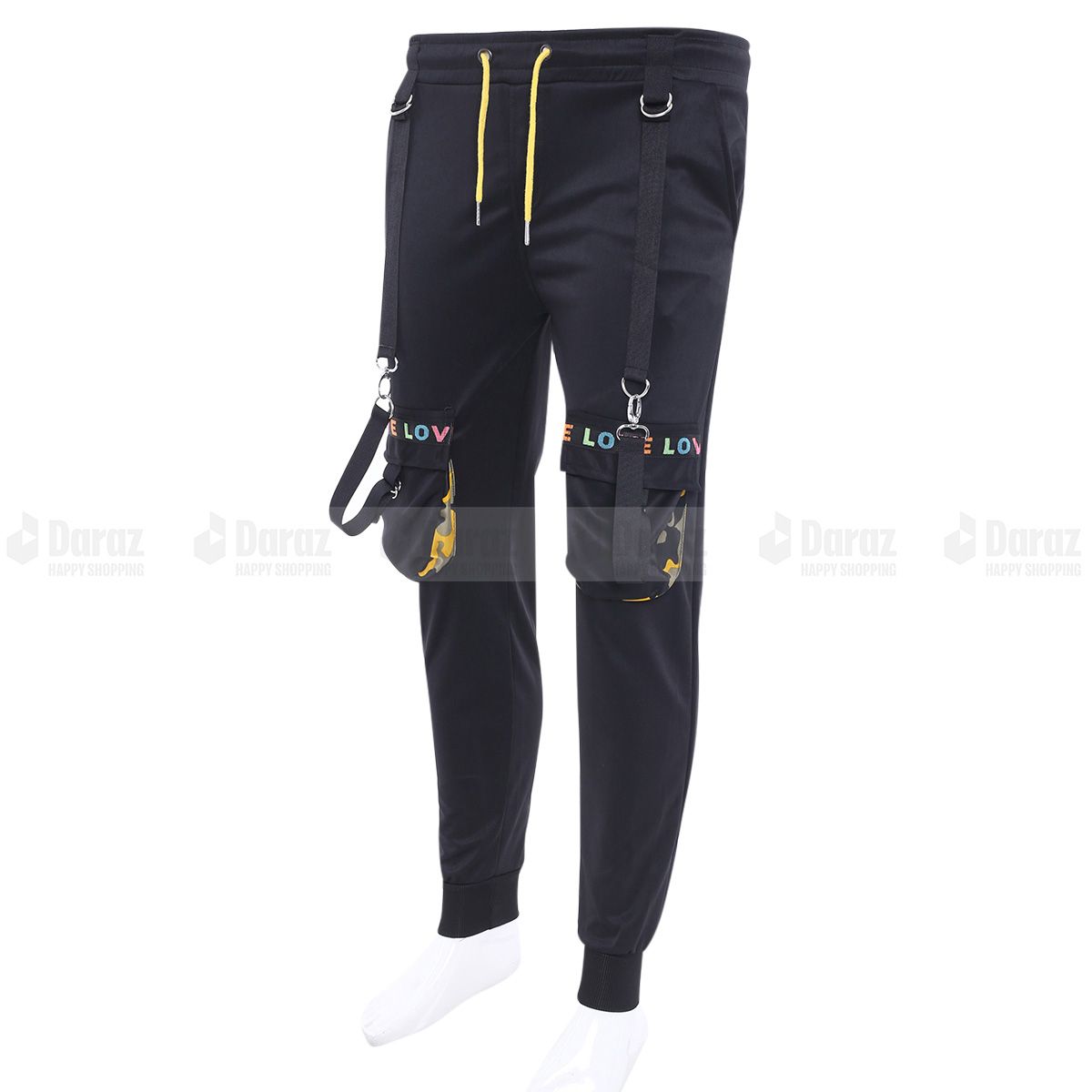White &Black Cotton Trouser For Man