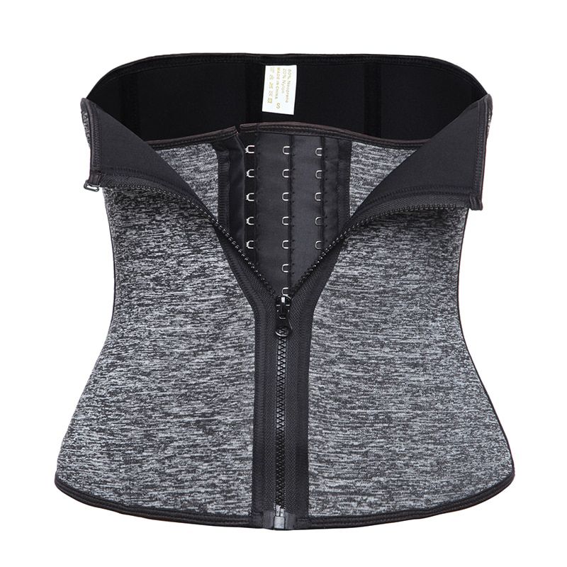 Neoprene Sweat Sauna Waist Trimmer Belt Body Shaper Waist Trainer Corset Fat Burning Fajas Colombianas Tummy Control Shapewear