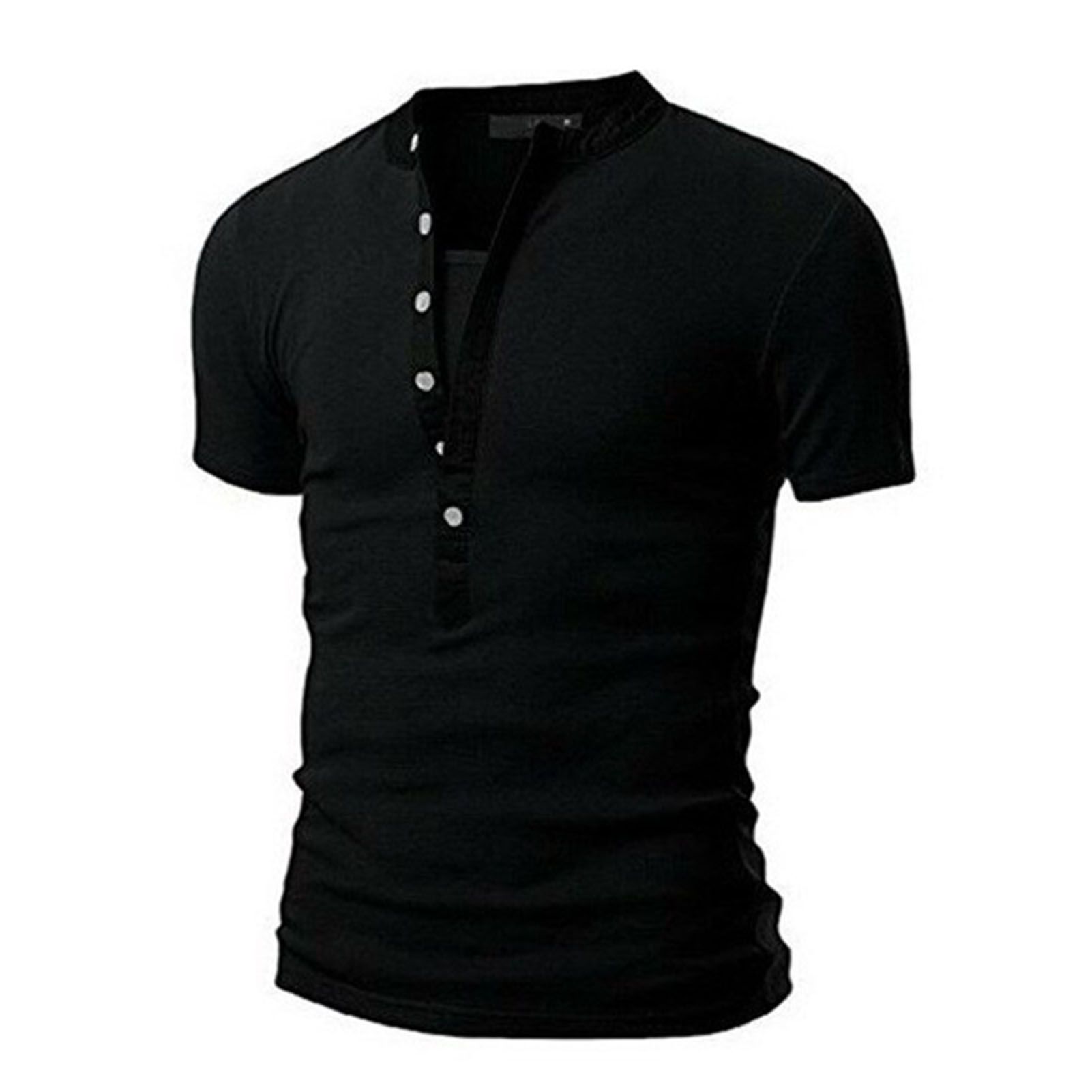 Summer T-shirt Pullover Patchwork Summer Men Top