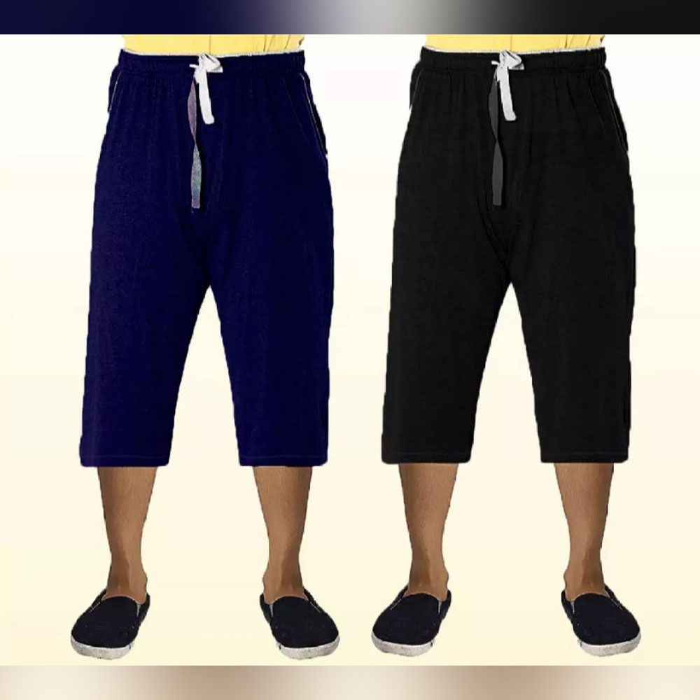 Night Comfort sleeping Cotton Trouser For Men And Women - 3 Quarter chino