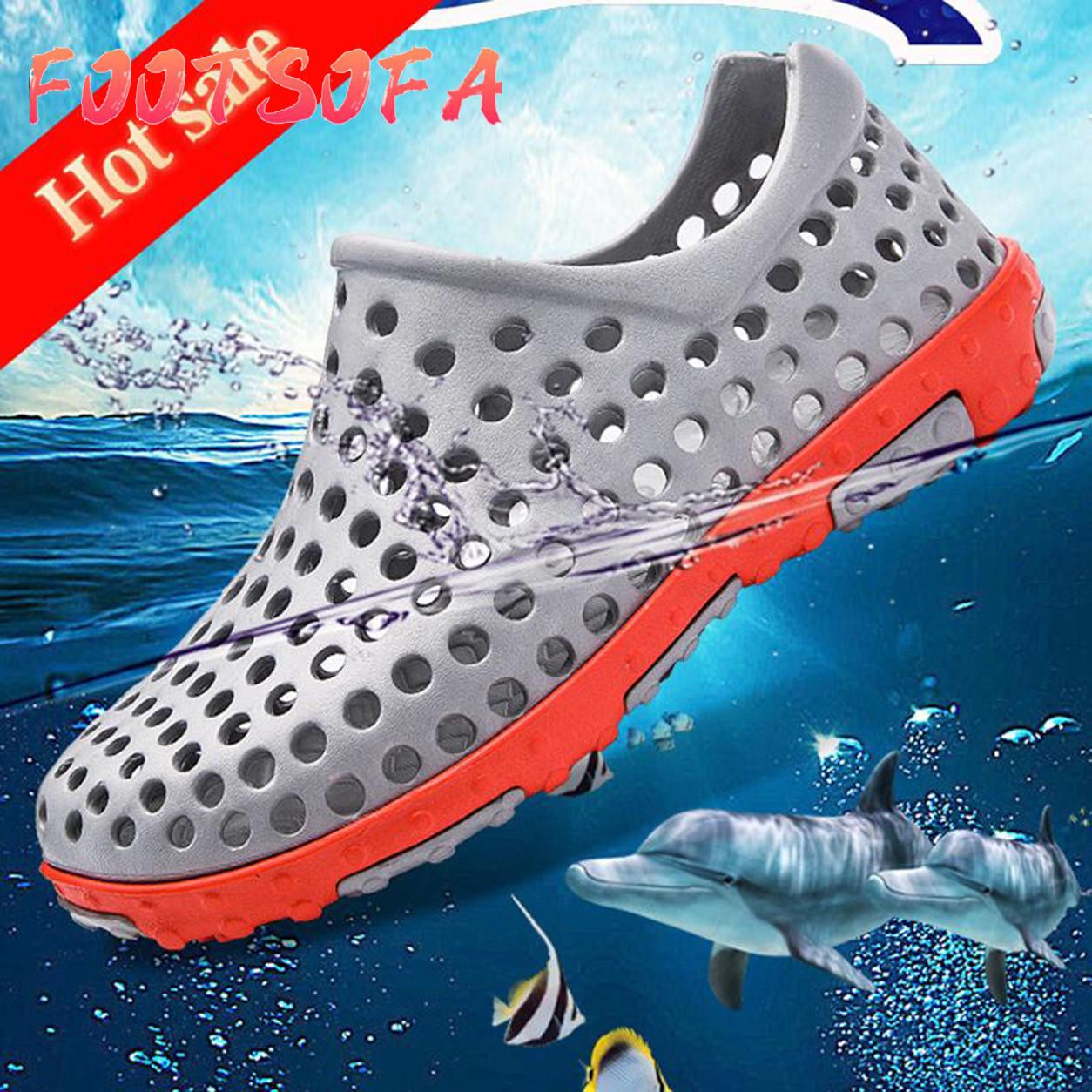 Men Water Shoes Outdoor Beach Shoes Quick-drying Wading Shoes Sport Water Sneakers Casual Sandals