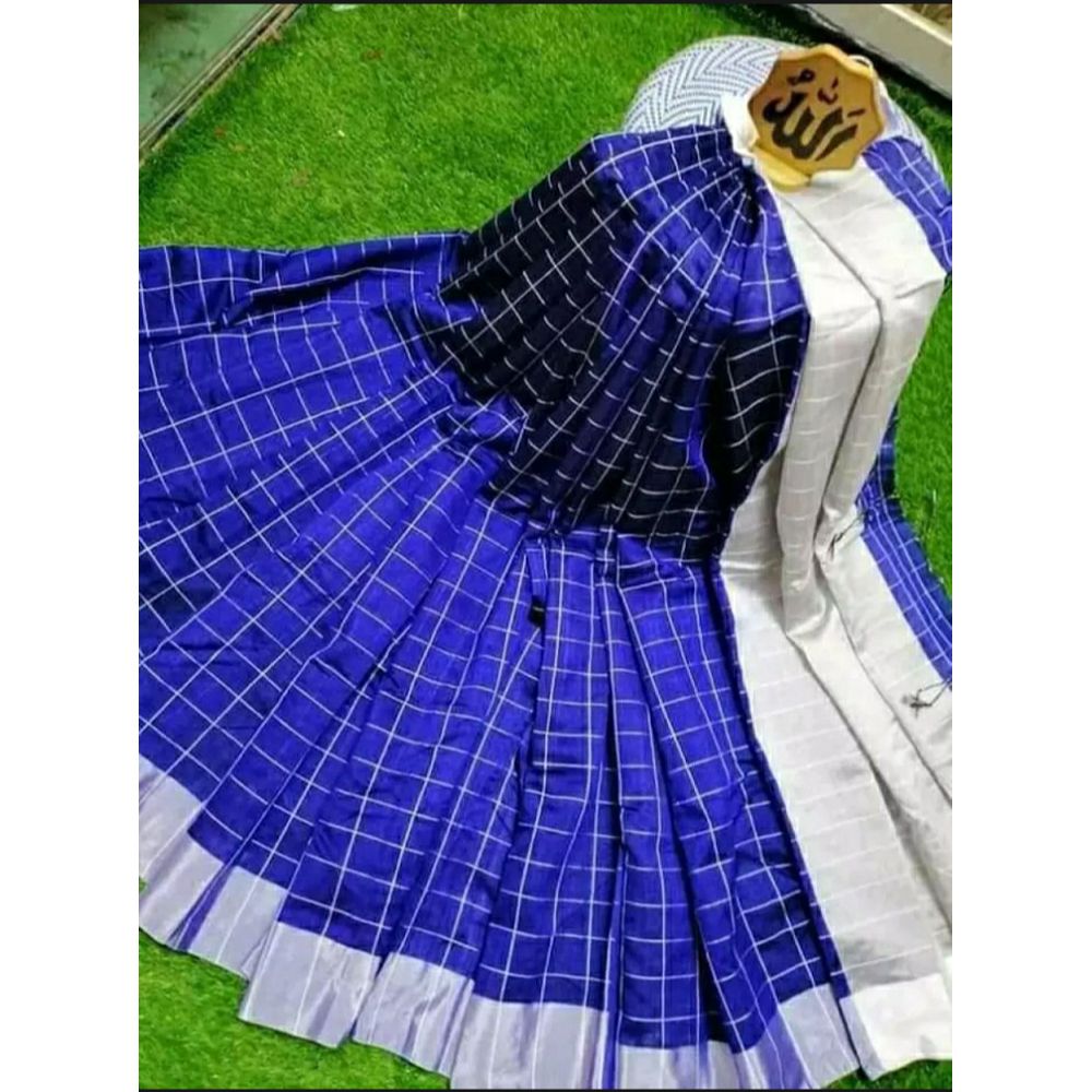 Dupion half silk saree for women