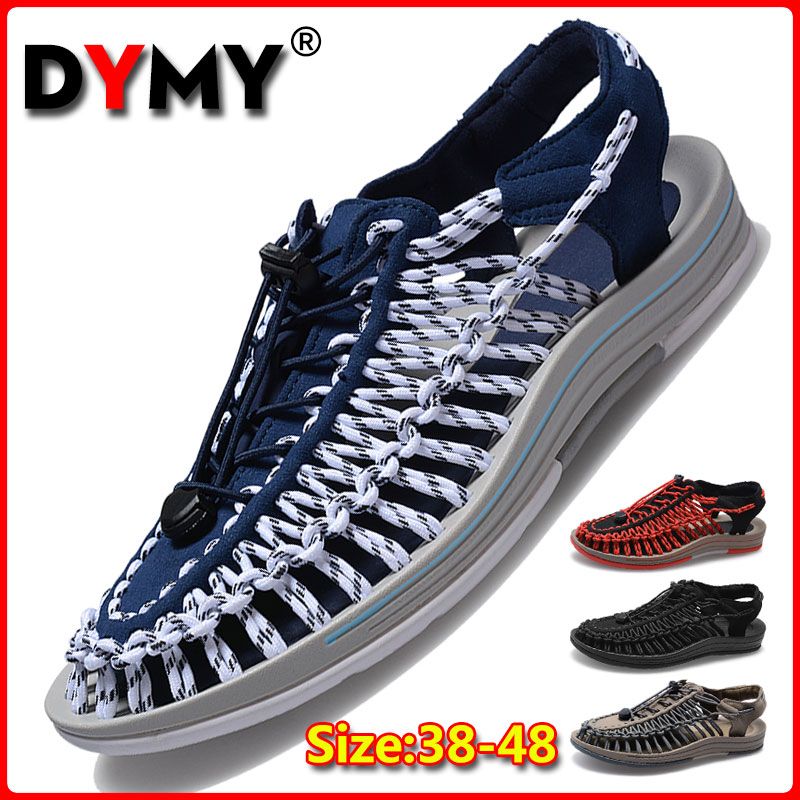 DYMY Sports Sandals for Men Casual Hollow Out Sandals Women Outdoor Hiking Shoes Fashion Beach Sandals for Women
