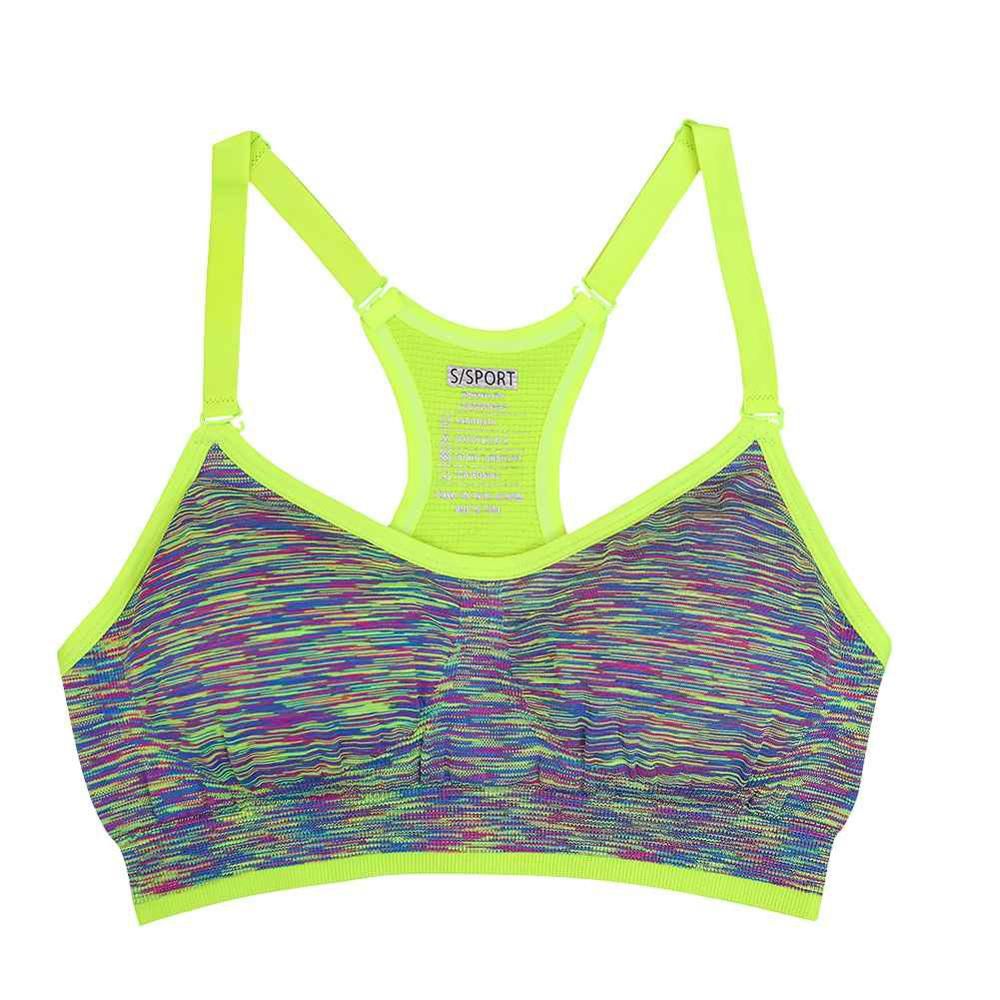 Women Adjustable Straps Professional Bra Tanks thin Sweat Seamless racerback Top Bras for women racer back Fitness Vest Bra