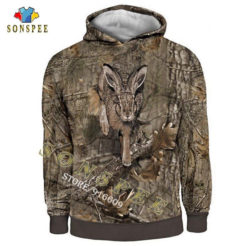 SONSPEE 3D   S Hare Hoodies Women Fashion Streetwear Hooded Sweatshirt Long Sleeve Casual Pullover Men Hoodie X