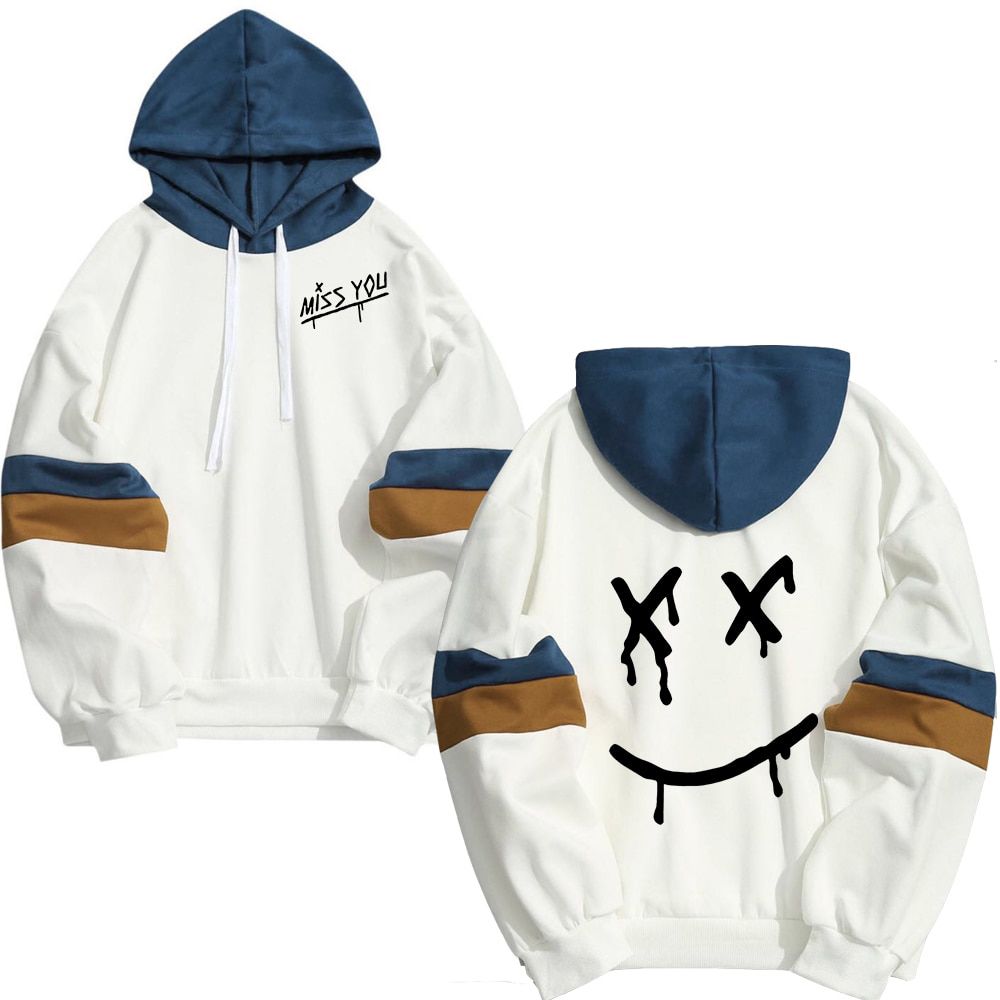 Louis Tomlinson Hoodies Sweatshirt Men/women Streetwear Fashion Miss You Smile Face 3D Casual Hooded Print harajuku Clothes