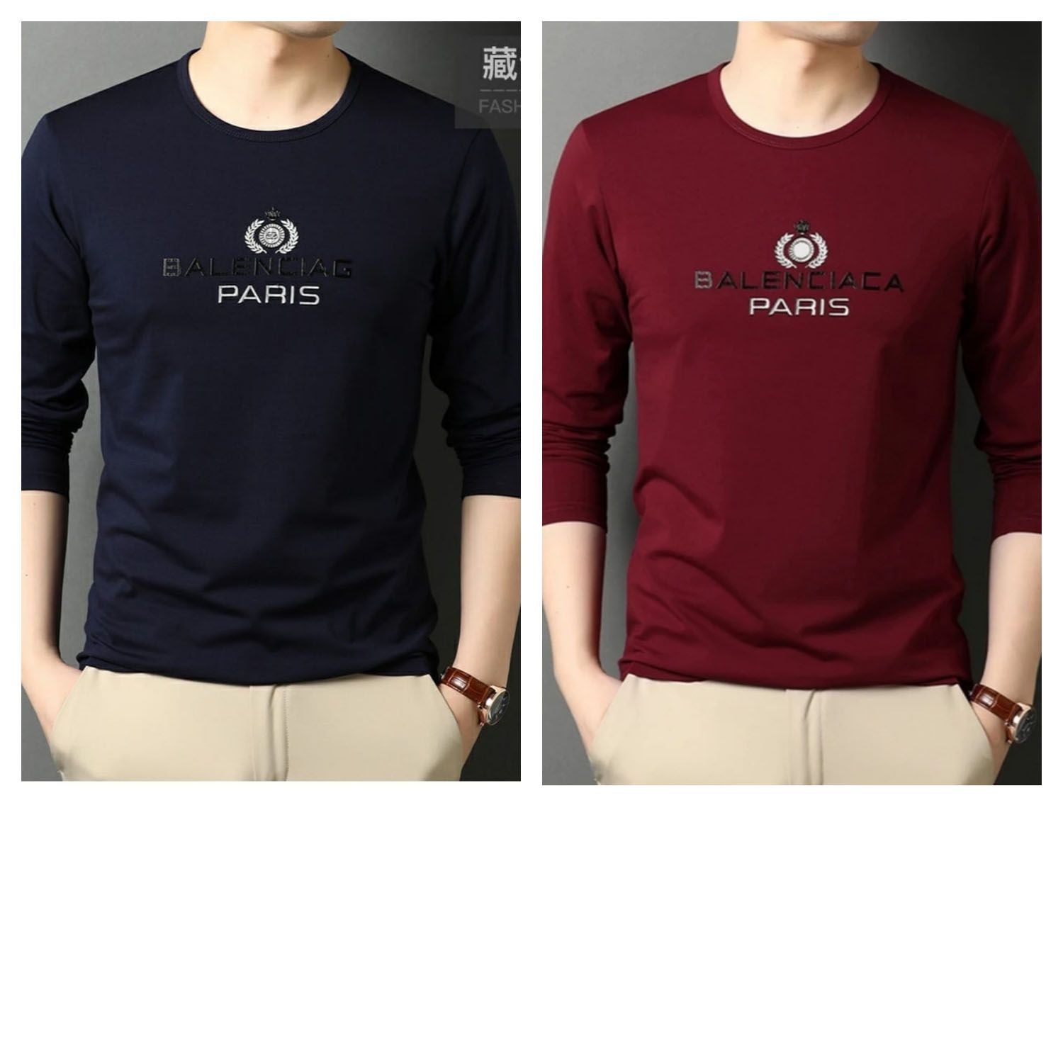 Combo Stylish Long Sleeve T-Shirt For Man