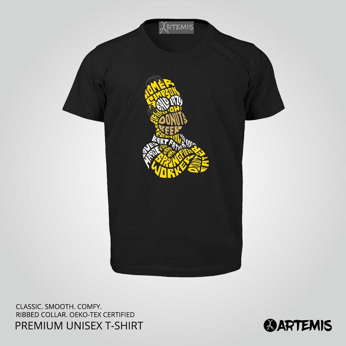 Homer Simpson - Premium Unisex/ Men Short Sleeve T-Shirt