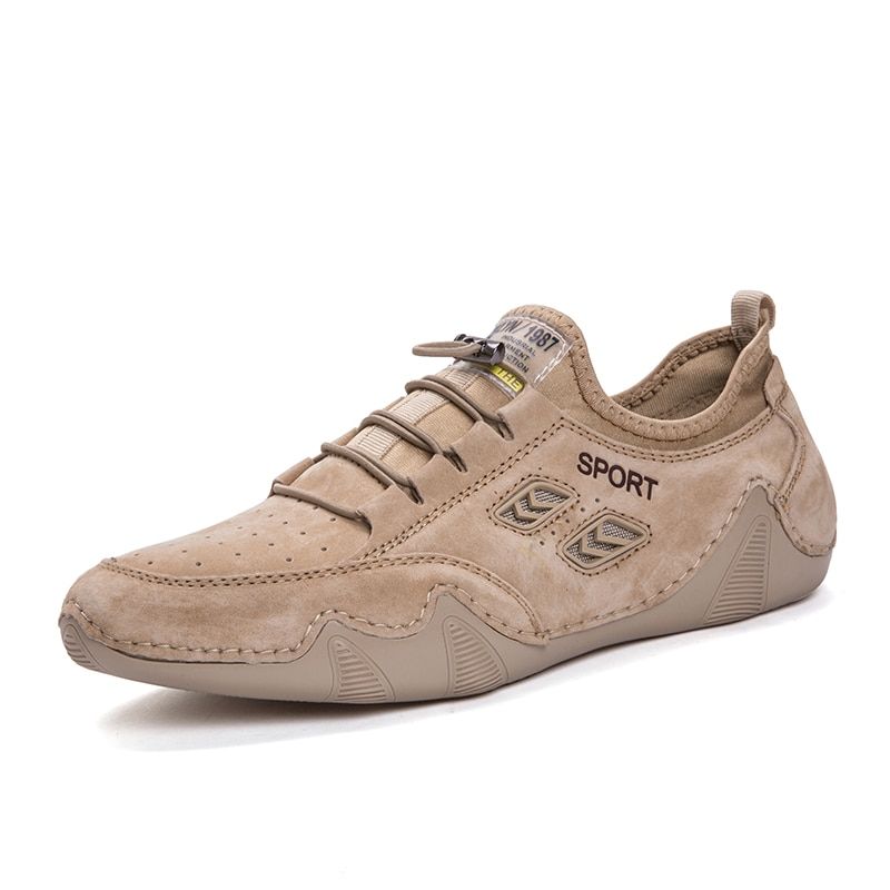en Sapling Vintage Loafers Fashion Men's Casual Shoes Breathable Air Mesh Summer ng Loafers Men Leisure Driving Flats