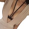 y Women Bandage Harness Bra Elastic Bra Strappy Hollow Out Halter Bra chest circumferenceier