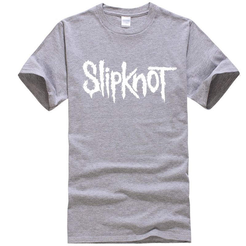 100% cotton Casual men's T-shirt heavy metal printing men's O-Neck music T-shirt streetwear  t shirt men short