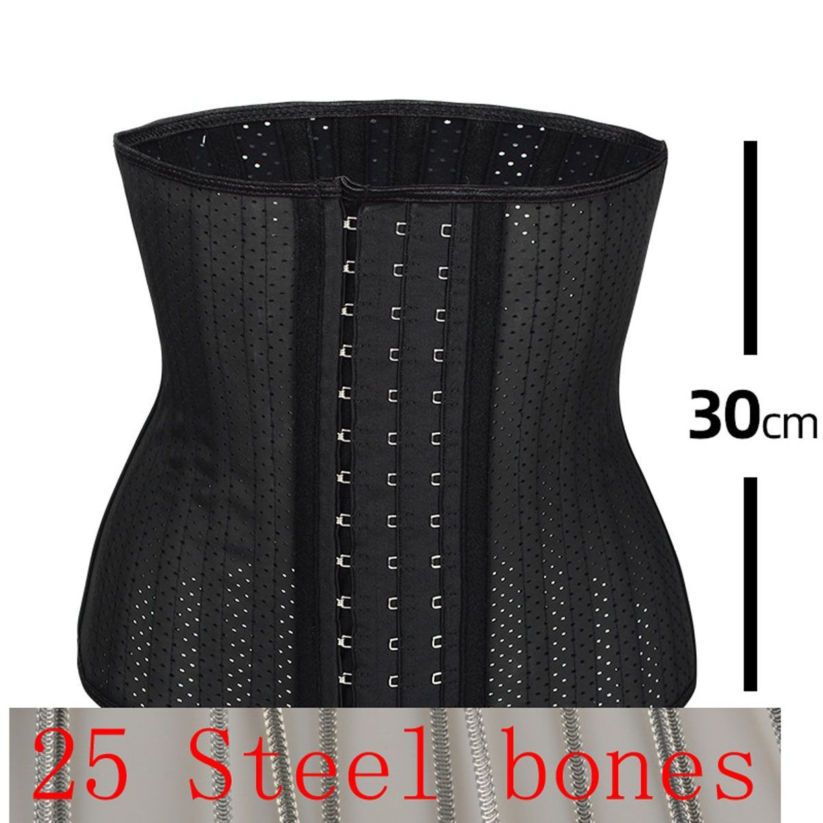 Waist Trainer Latex 25 Steel Bone Gaine Ventre Colombian Girdles Women Binders And Shapers Corset Modeling S Body Shaper