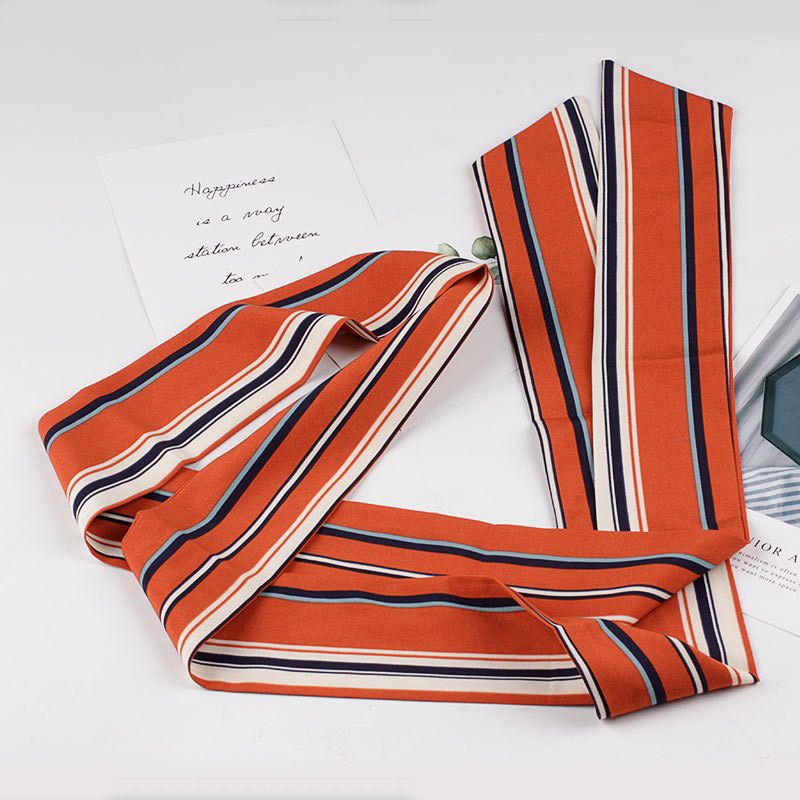Chiffon Cloth Waistband Leisure Wild Tie Belt Full Body Dress Decoration Girdle