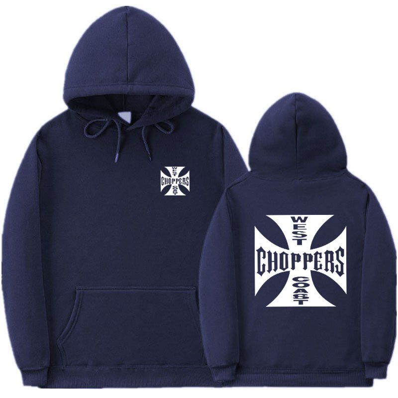 Autumn Winter Sweatshirt West Coast Choppers Hoodies print Men Women Streetwear Fleece Hoodies   Hop Harajuku Sweatshirt