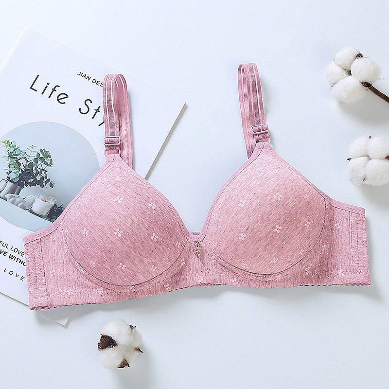 Push Up Lingeries Wire Free Bras for Women Wide Straps Femmale Underwear Large Size 36-44 Push-up Bra Wireless Bra