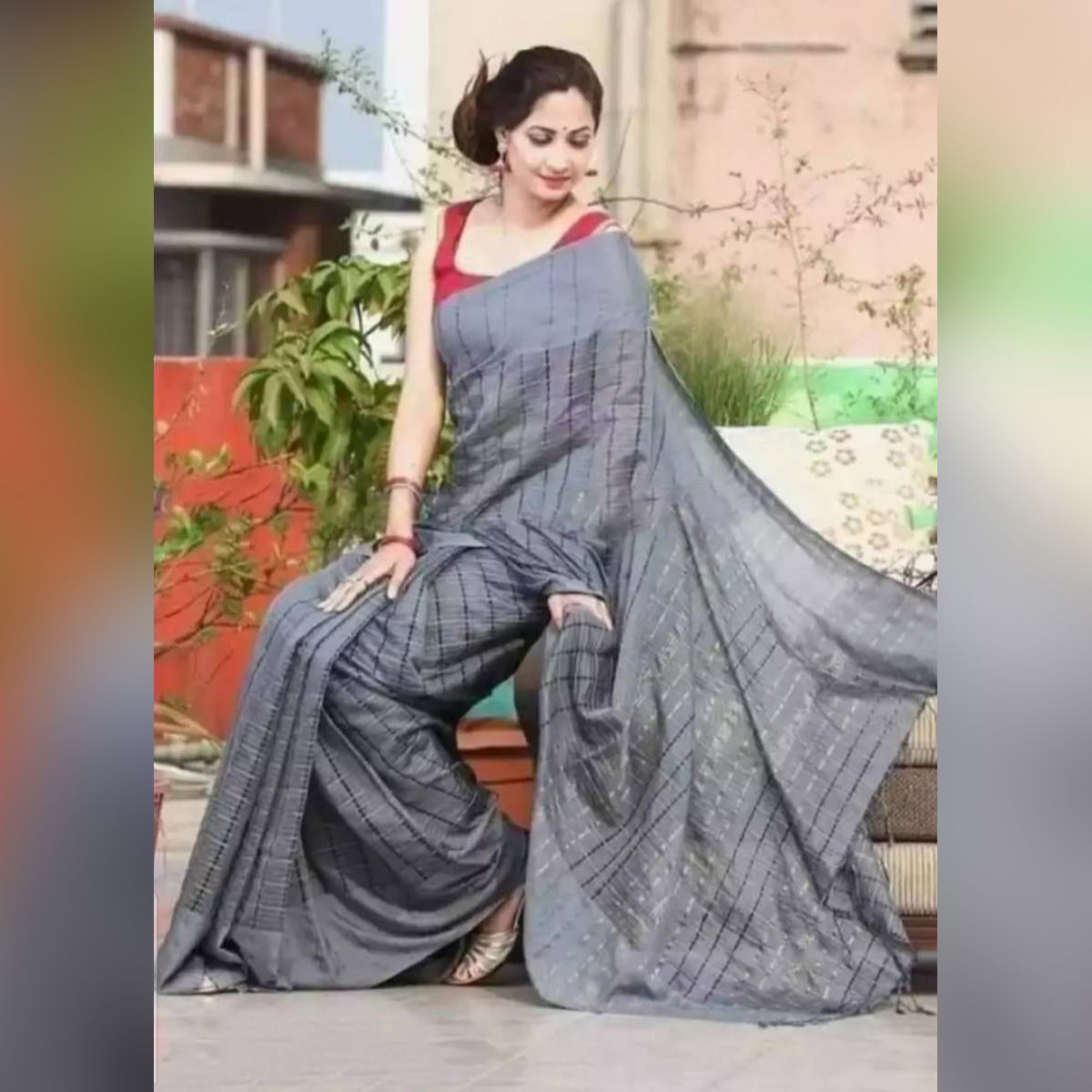 Soft Jhum Cotton Monipuri Saree / ঝুম কটন মনিপুরি শাড়ী / Jhum Traditional Monipuri Saree for Women