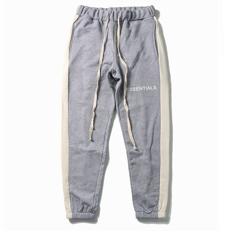 Patchwork Sweatpants 100% 1:1 Jogger s Kanye West Jerry Lorenzo Loose Ovesized Trousers Hop Cotton Hoodie Pants