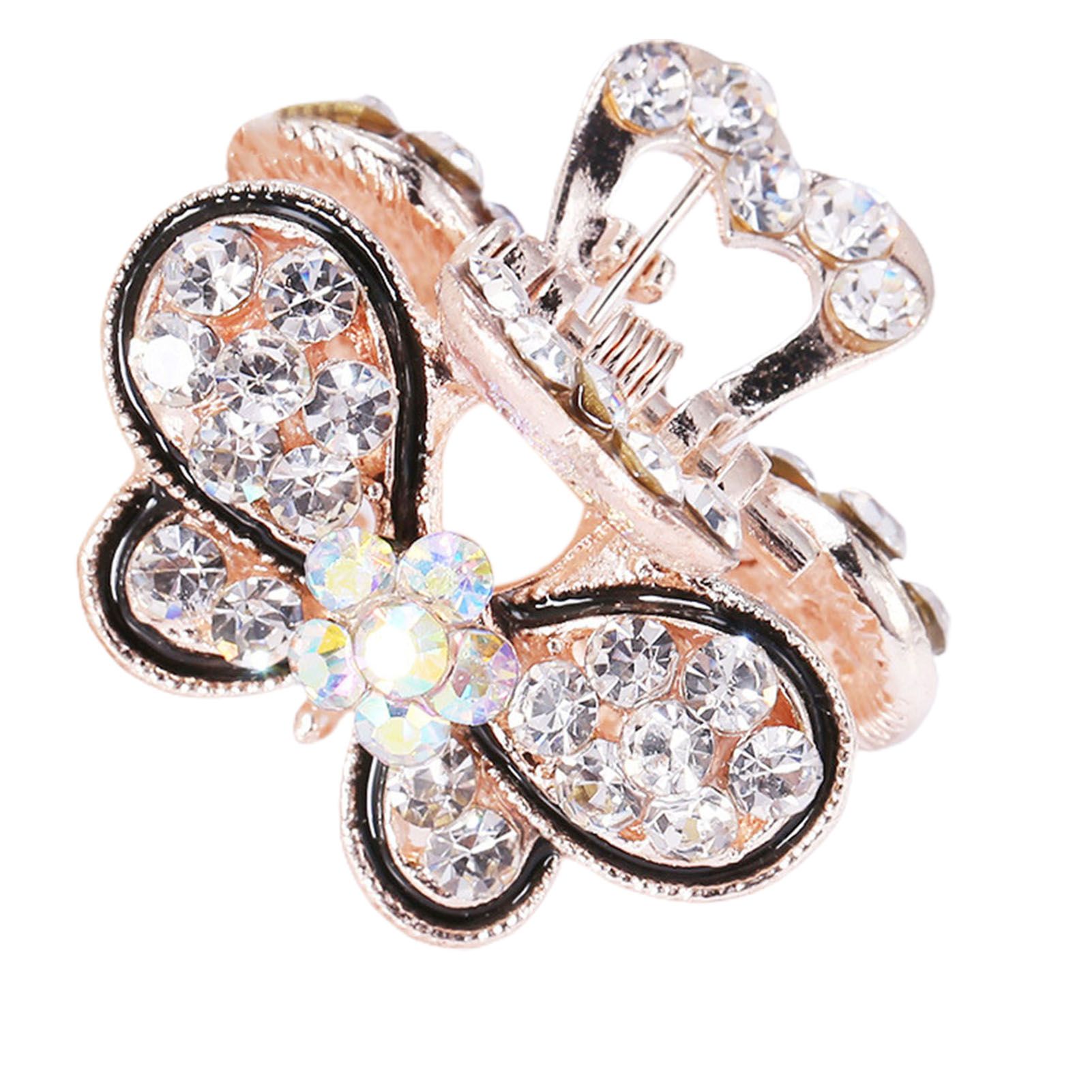 Small Hair Claw Charming Butterflies Shape Lovely Hair Pin