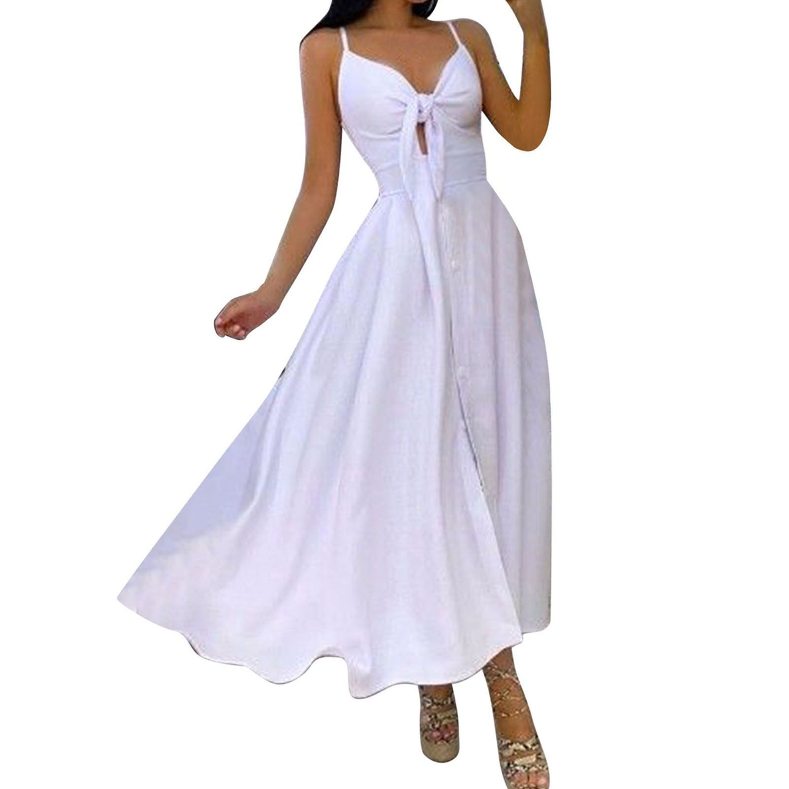 Party Dress Floral Print Off Shoulder Sleeveless Maxi Dress