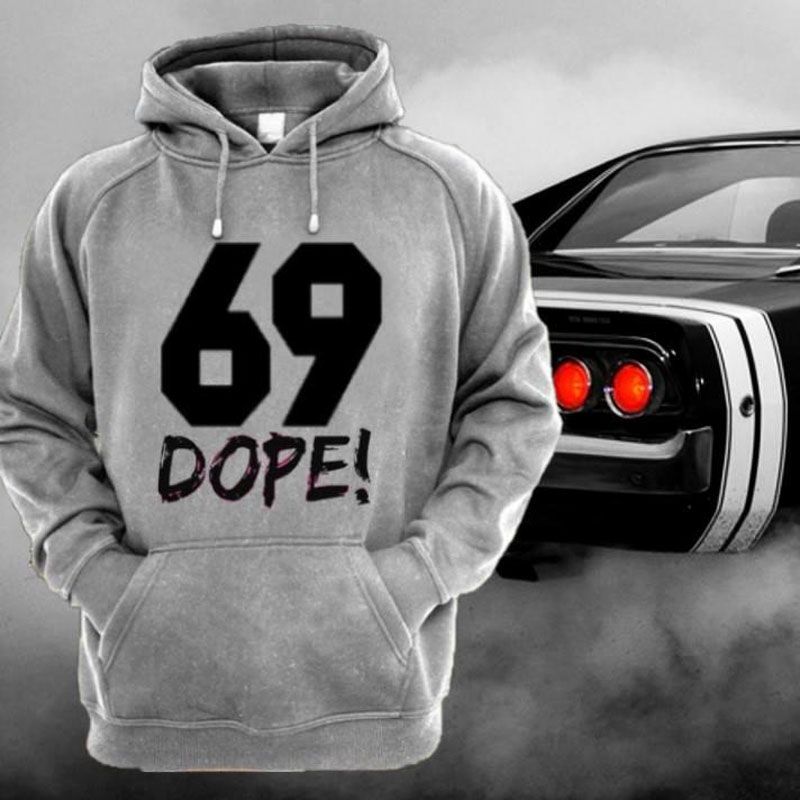 Dope 69 Stylish Hoodies for Men - Deep Blue