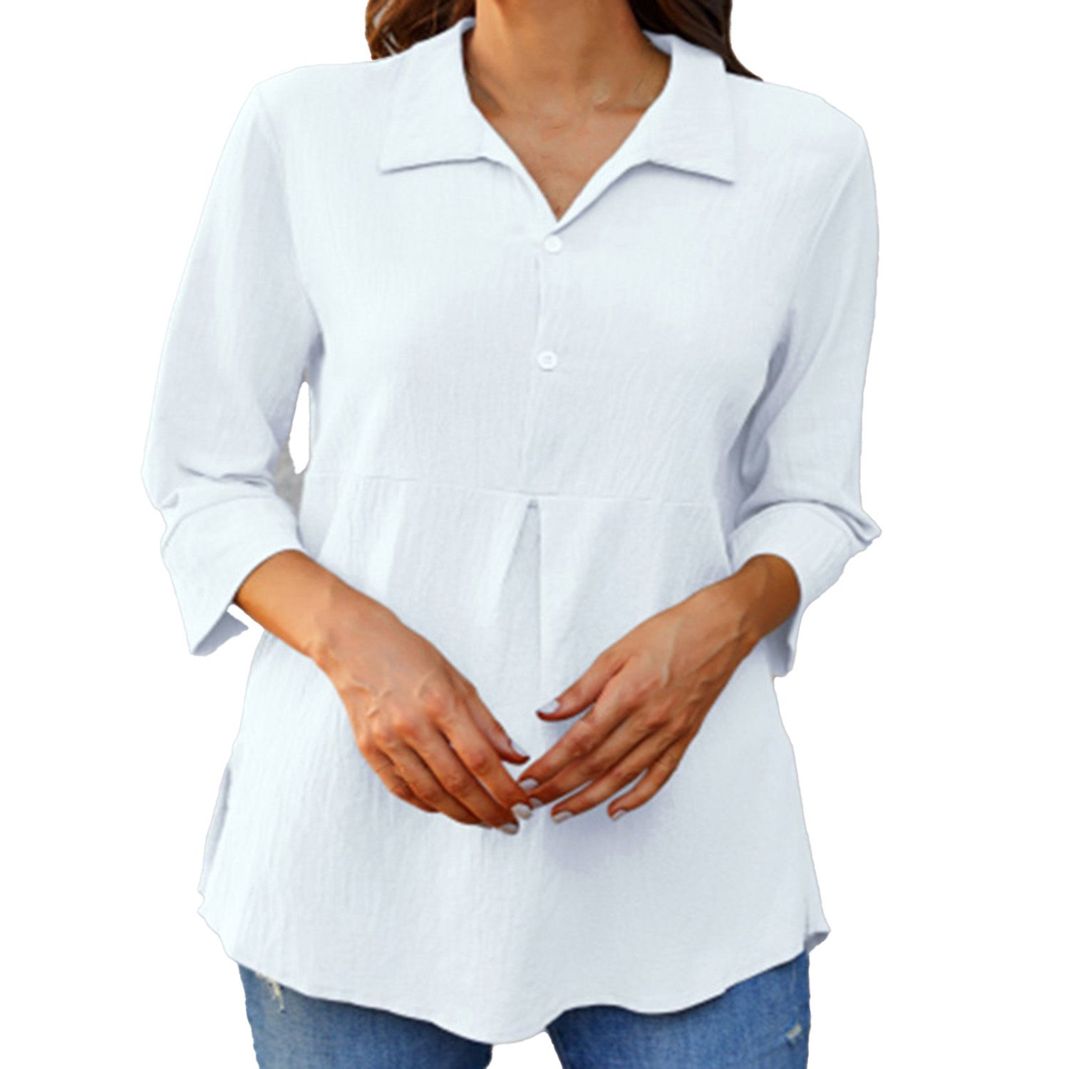 Women Shirt Solid Color Quick Dry Women Shirt