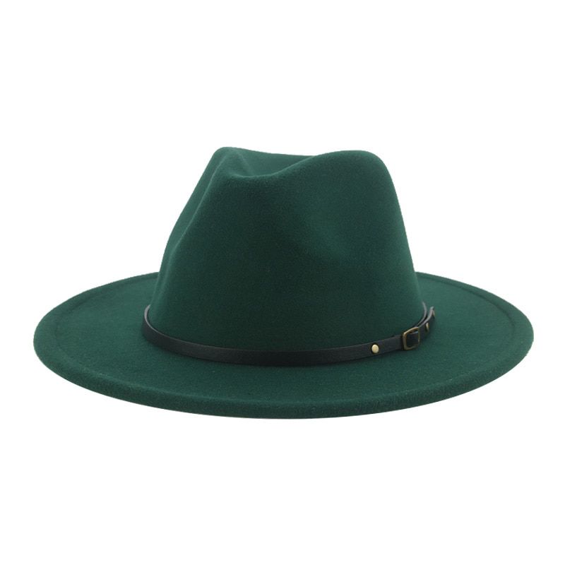 Bowler Hat Hats for Women Men Winter Felted Fedoras Luxury Designer Wide Brim Formal Wedding Jazz 2021 New Fedoras Chapeau Femme