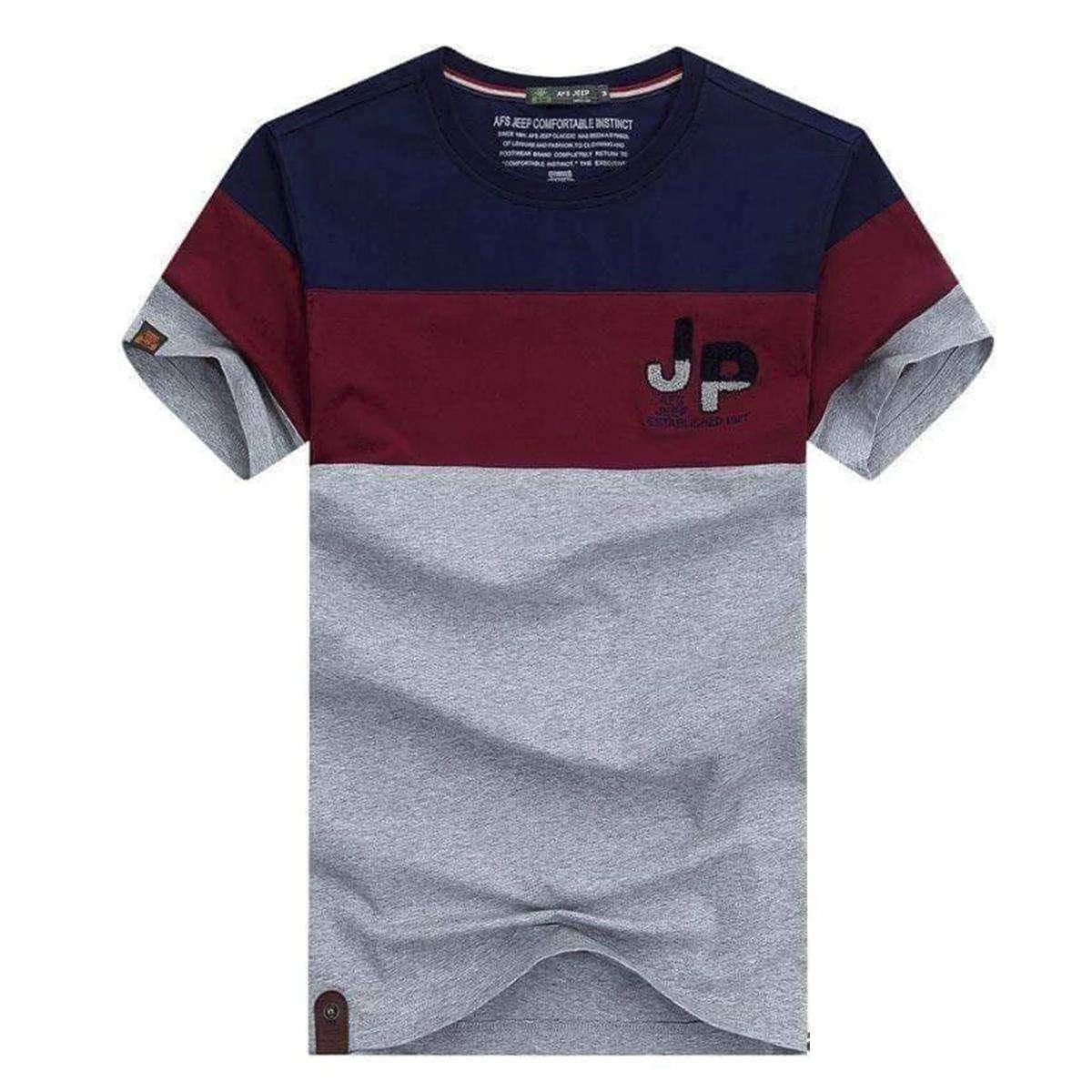 Men`s Cotton Printed Short Sleeve T-Shirt Icon Mall BD