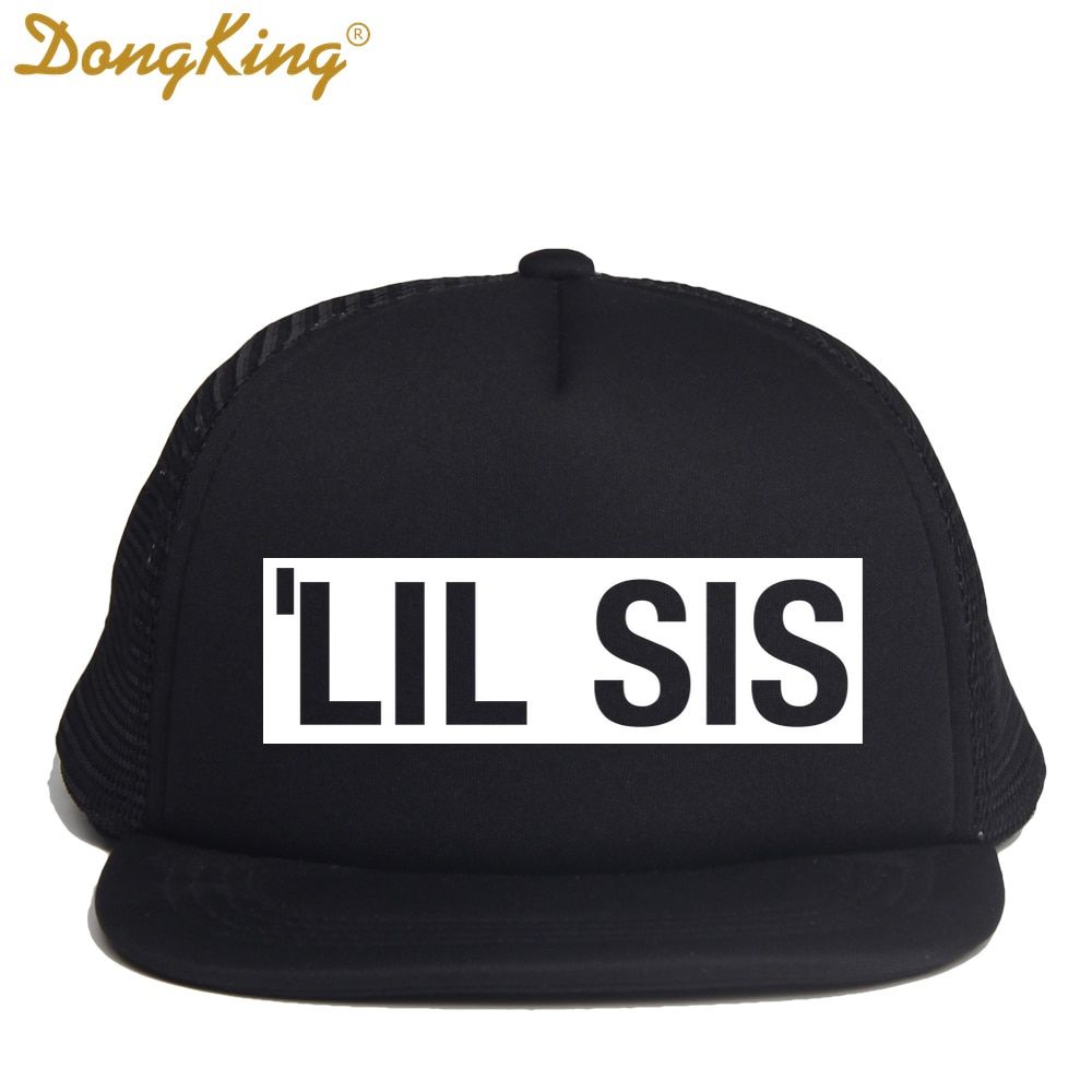 DongKing Kids Trucker Hat BIG BRO Cap BIG SIS Hats LIL BRO SIS Snapback Hat Big Brother Big Sister Baby Boy Girl Gift