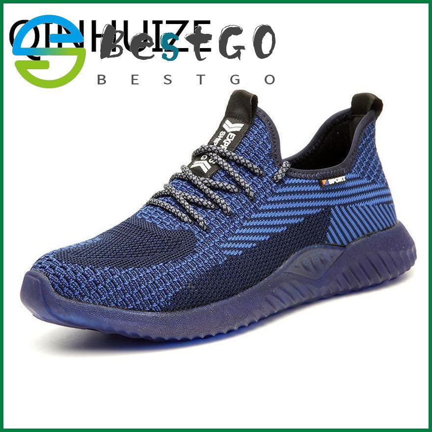 New site safety shoes men's anti-smash-proof puncture work shoes Light non-slip breathable deodorant labor insurance shoes Steel toe work safety boots men