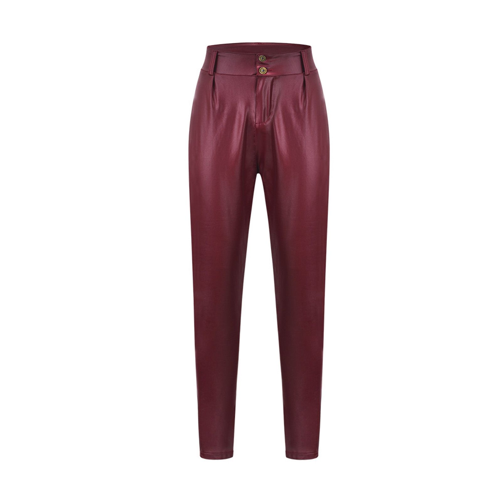 Sweatpants High Waist Loose-fitting Pure Color Trousers