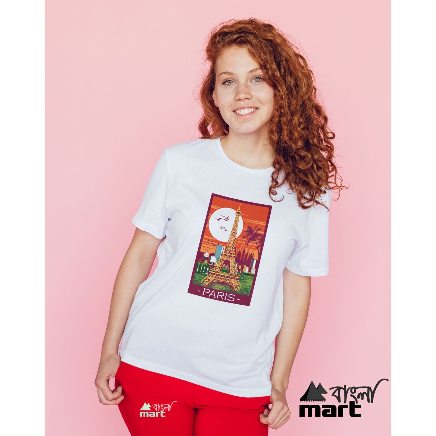 Half Sleeve T-shirt for Women - Yellow