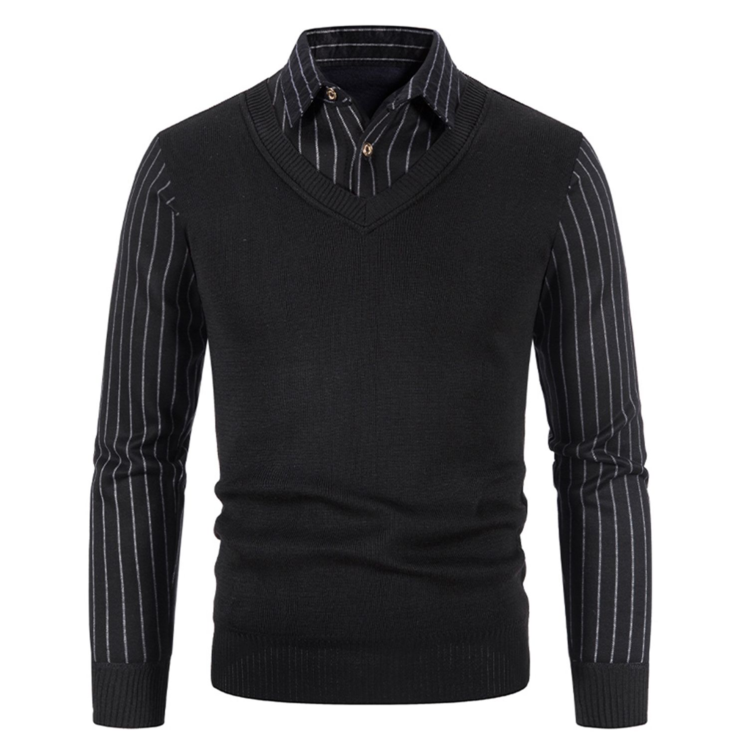 Pullover Large Size Fashion Men Shirt Clothes