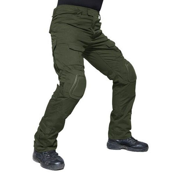 MAGCOMSEN   Pants Men Rip-Stop   Trousers With Knee Pads  Airsoft Paintball Uniform Pants