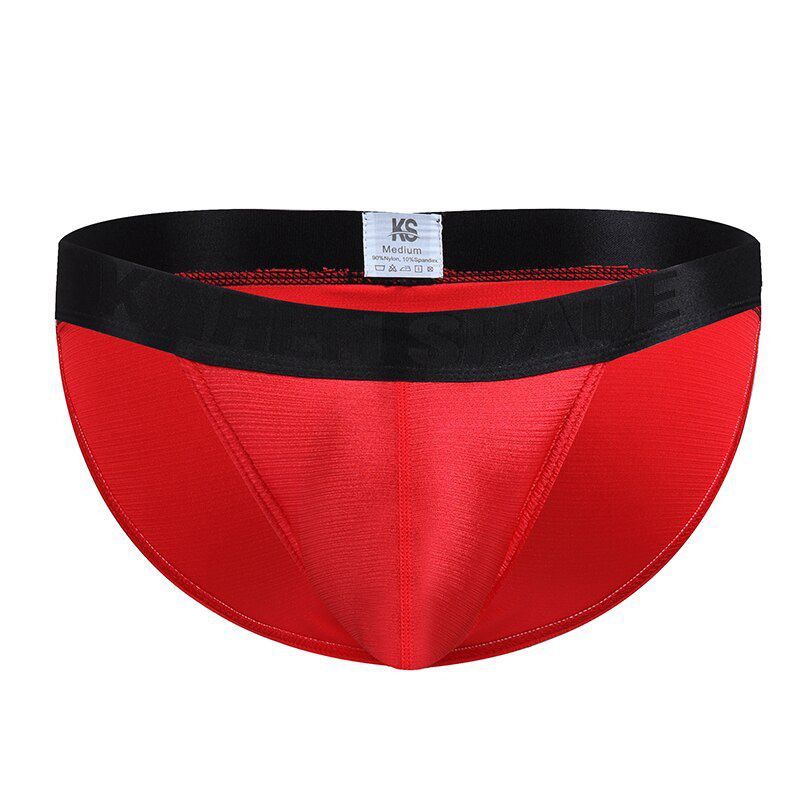 Men Jockstrap Bright Silk Mens Briefs Cool Sexy Men Cueca Masculina Briefs Men
