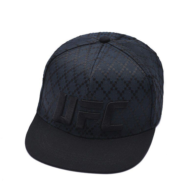 2020 Cotton letter embroidery Flat brim Plaid hip hop Outdoor leisure sun hat baseball cap dad hats caps for men