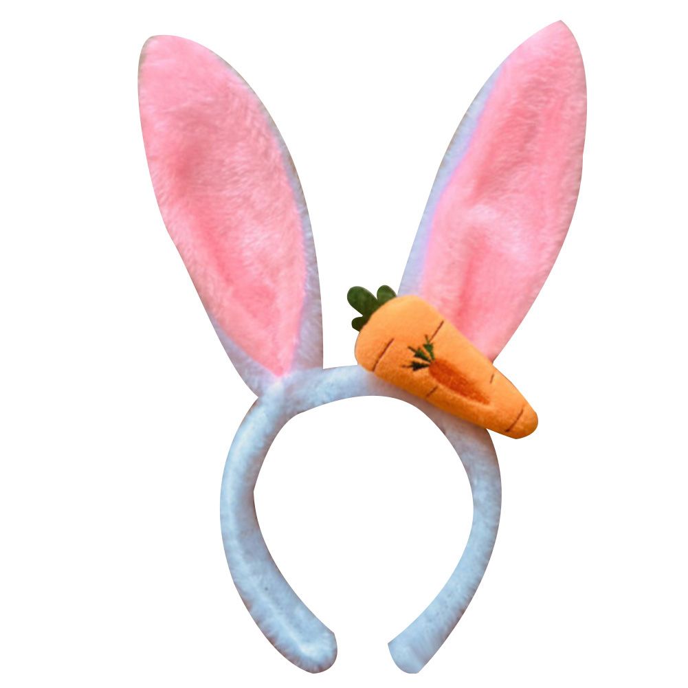 Children Boy Girl Cute Carrot Rabbit Ears Hair Hoop Headband Party Headwear