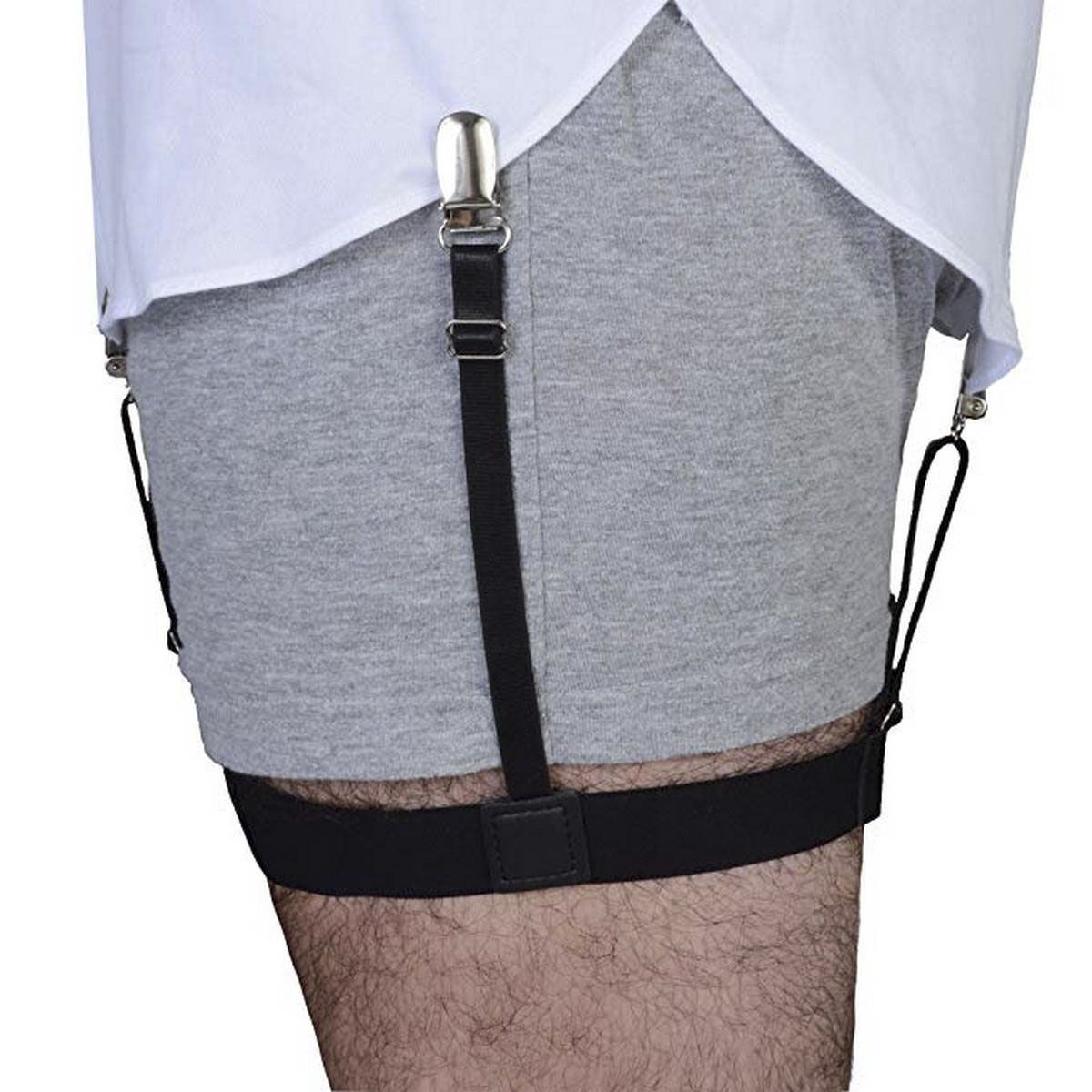 Non-Slip Clips Shirt Holder Straps Adjustable
