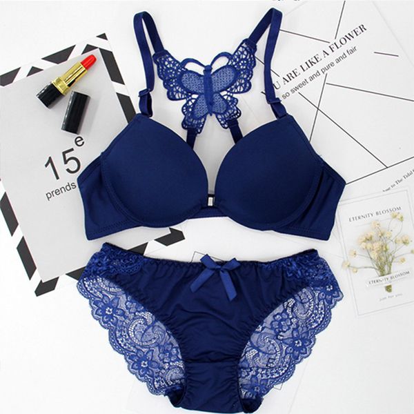 Women Sexy Lingerie  Lace Bra + Panties