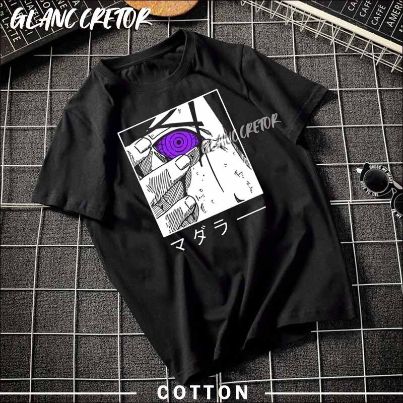 Sharingan Short-sleeved Aesthetic Jnese T-Shirt Harajuku Cartoon Tee manga Graphic Tees