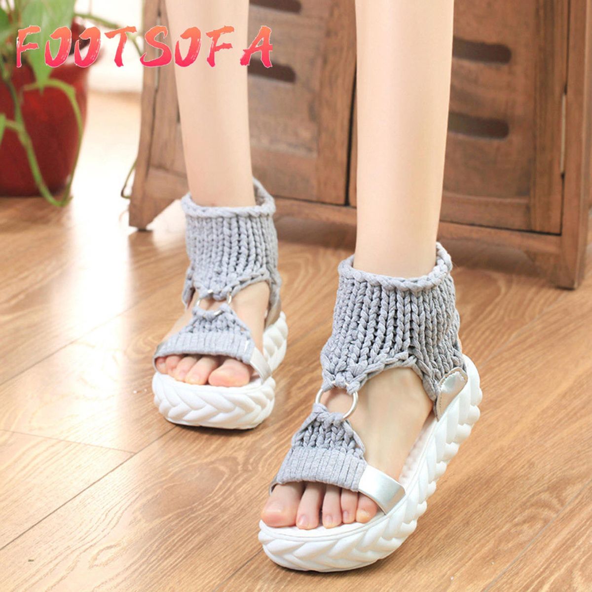 Women Ladies Summer Fashion Platform Sandals Comfort Big Size Casual Shoes