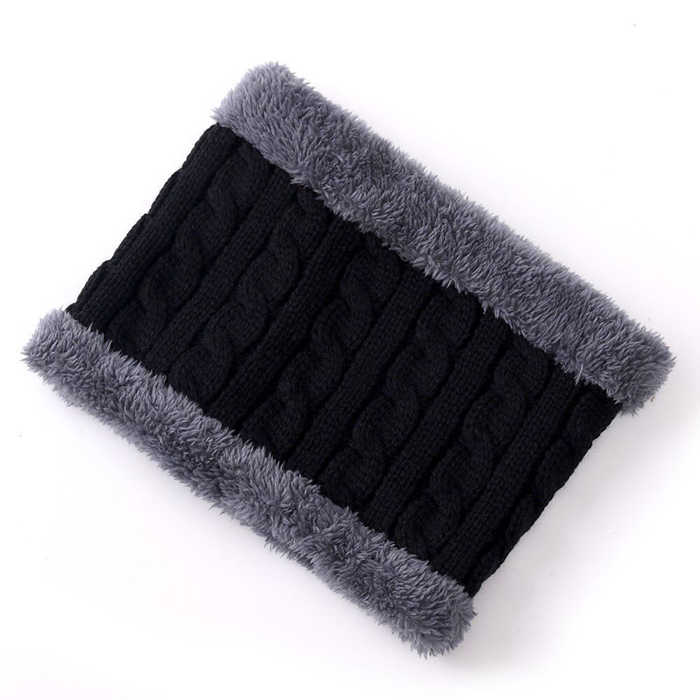 Unisex Stylish Winter Hat Add Fur Lined Soft Warm Beanie Cap Thick Winter For Men & Women Knitted Hat