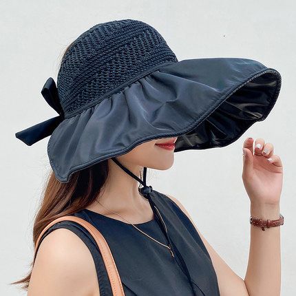 Women Cap Wide Hem Open Top Fisherman Hat