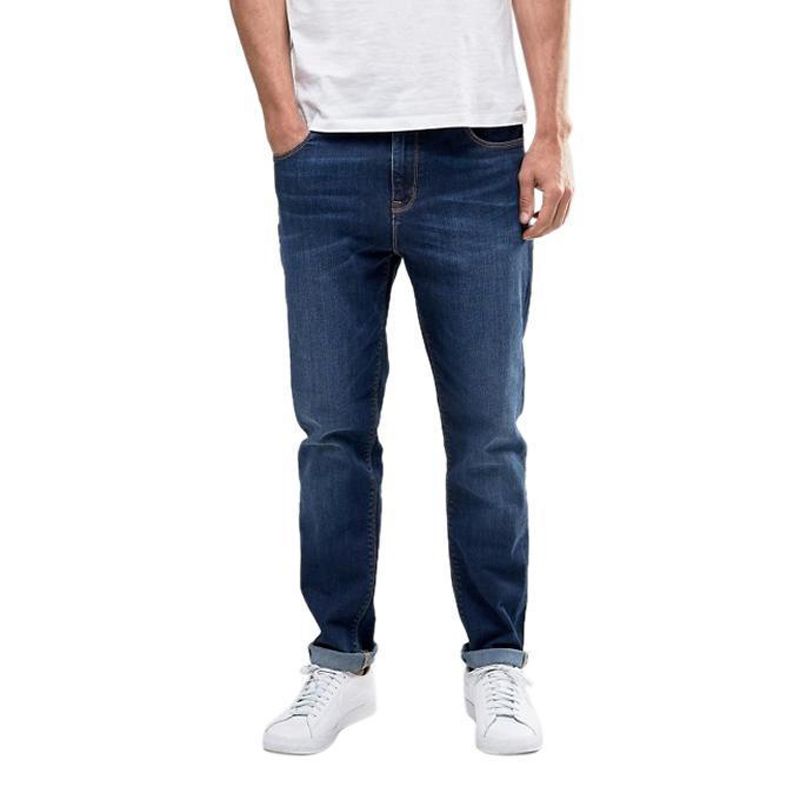 Navy Blue Denim Jeans Pant For Men