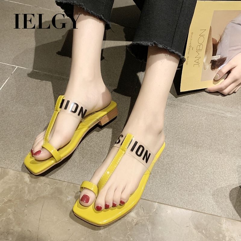 IELGY Cool slippers women's net red slippers fashion slippers women
