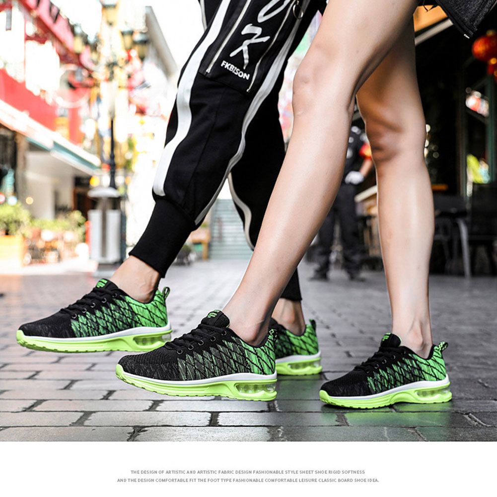 Men's shoes mesh cushion running soft-soled sports shoes breathable travel shoes female couple sports shoes Geartronic