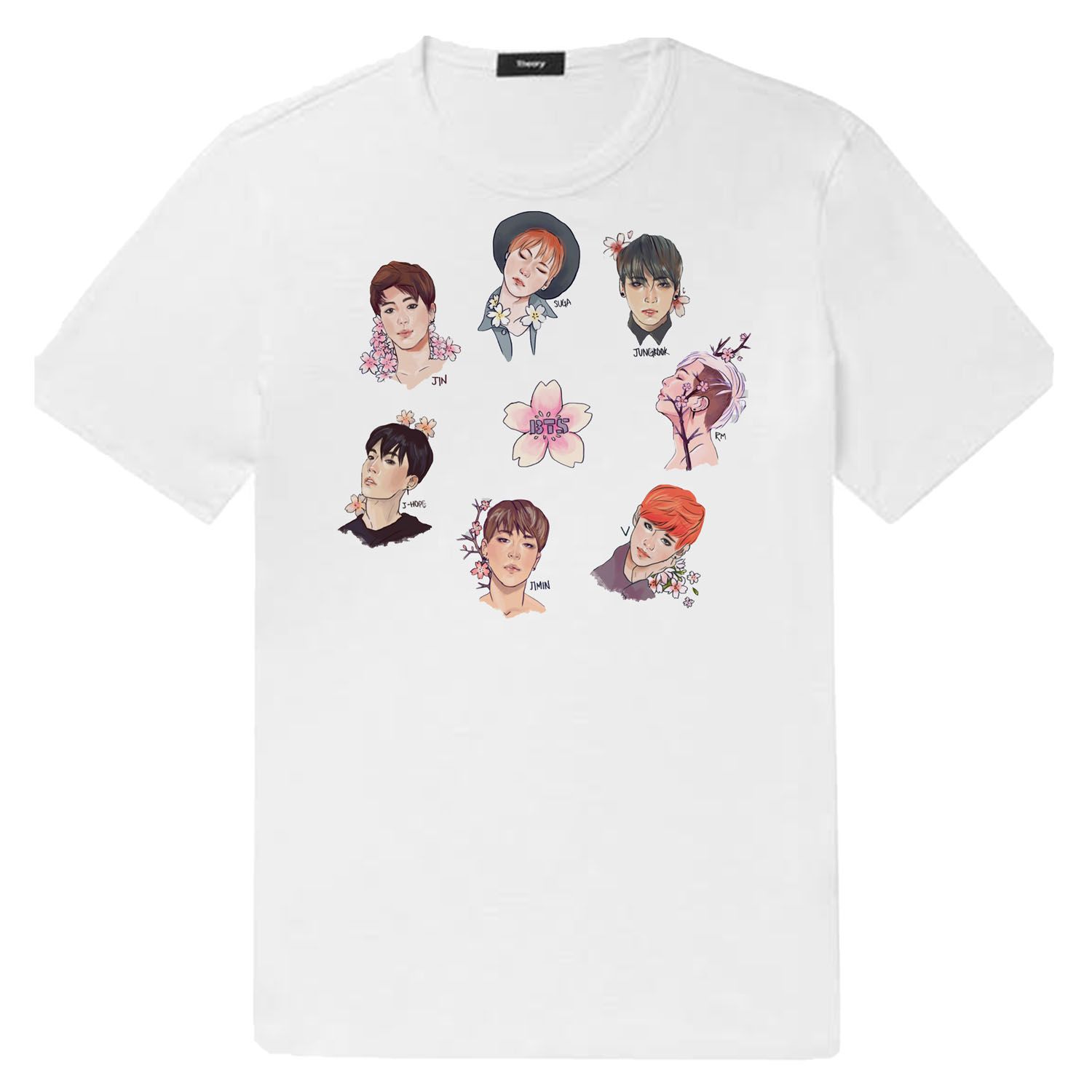 BTS Polyester T-shirt For Men and Woman Korean Kpop (011)