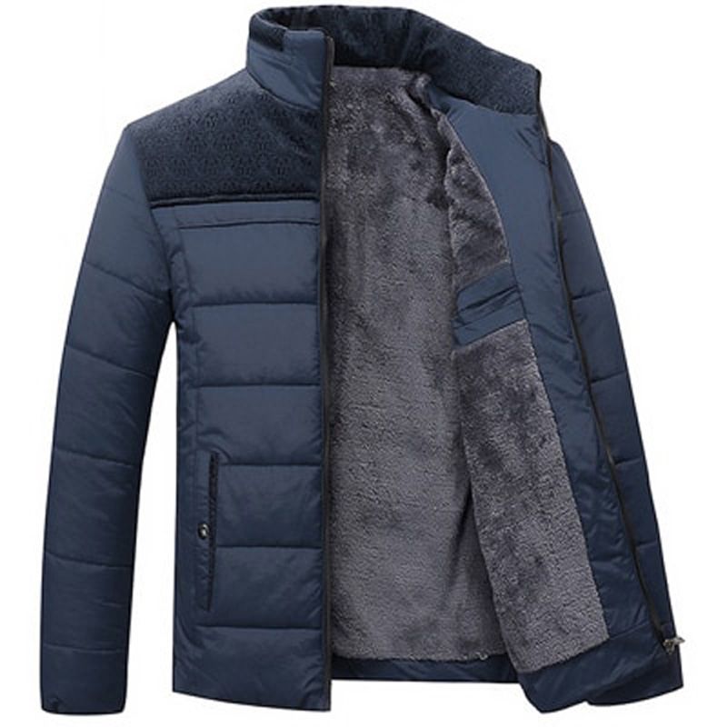 Mountainskin Thick Winter Coats Men's Jackets 4XL Fleece Casual Parkas Men Outerwear Solid Male Jackets Clothing SA348