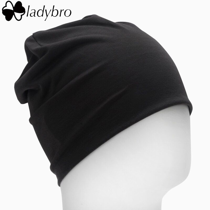 Ladybro Hat Cap Men Beanies Hat For Women Thin Bonnet Cap Solid Casual Ladies Beanies Hat Men Hip-hop Male Cap